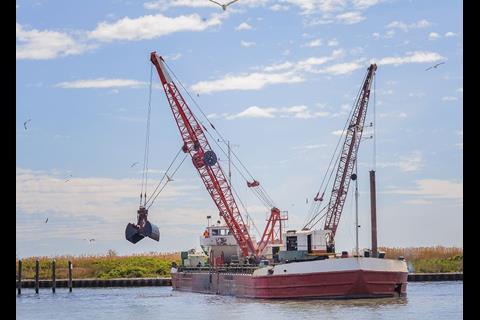 Akasol battery systems are suitable for more robust applications on the water, including dredgers Photo: Akasol, De Keizer Marine Engineering